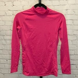 TSLA Women's Thermal Long Sleeve Base Layer Pink Size Small